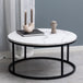 Wooden Coffee Table Round - Spiro
