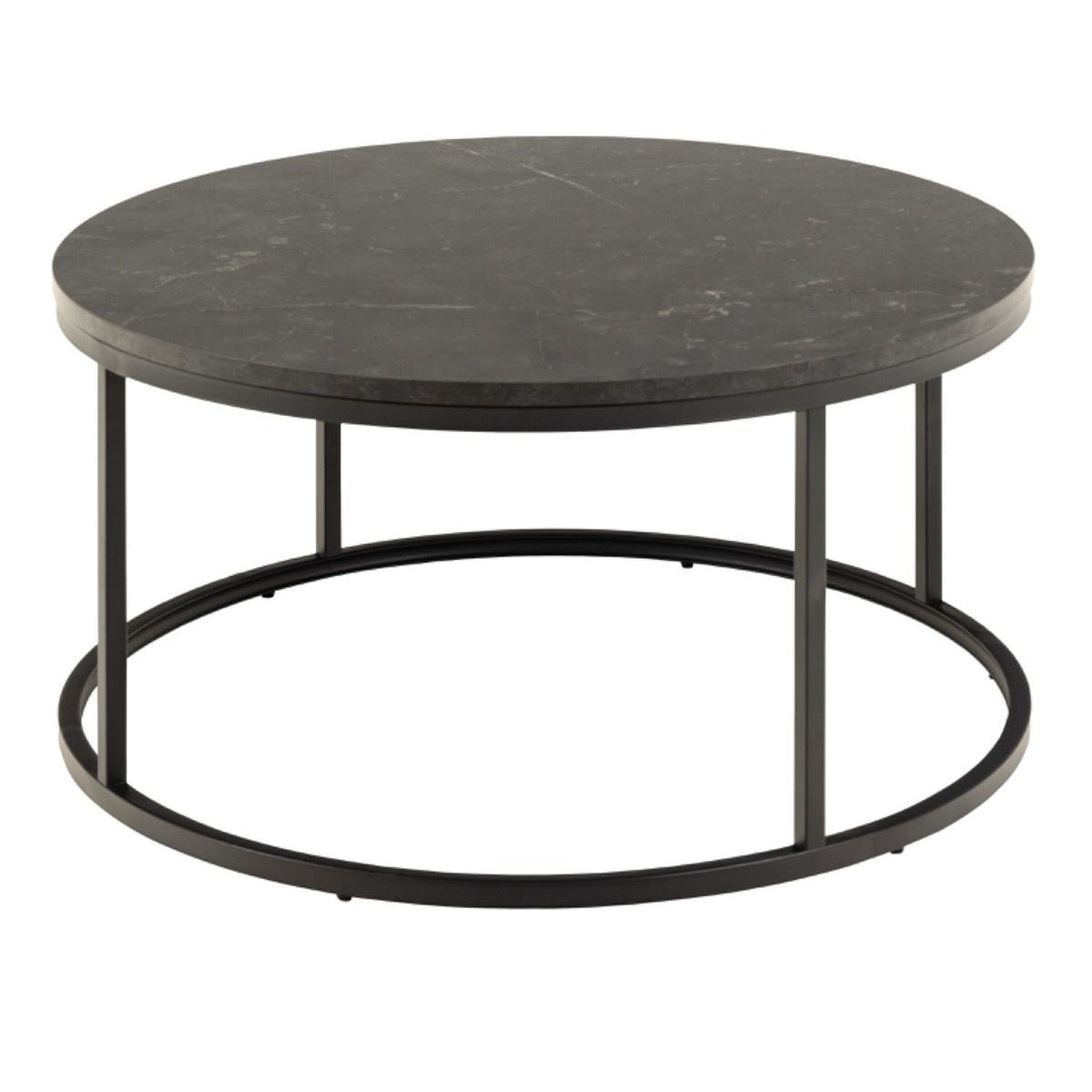 Wooden Coffee Table Round - Spiro