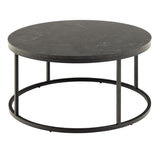 Wooden Coffee Table Round - Spiro