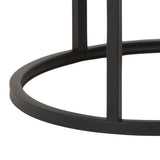 Wooden Coffee Table Set Of 2 Round - Spiro