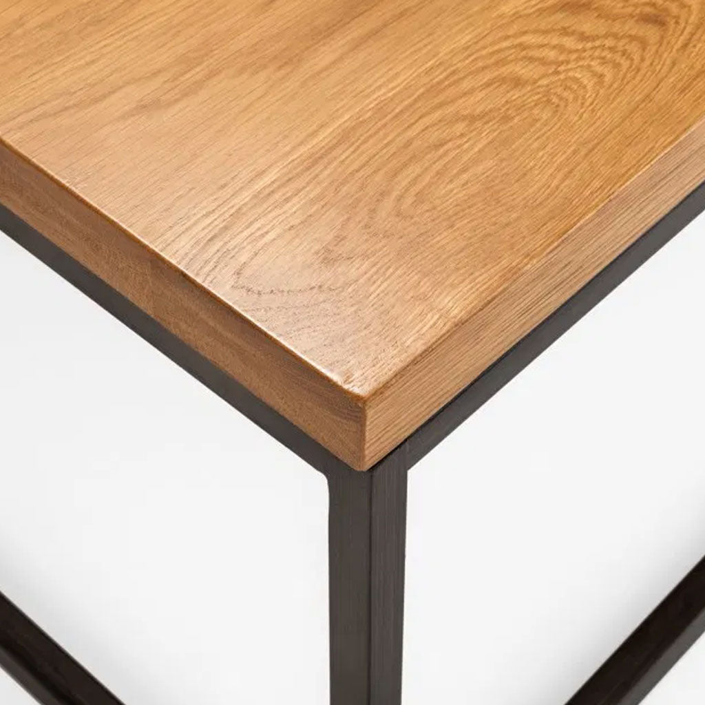 Wooden Coffee Table Square - Brooklyn