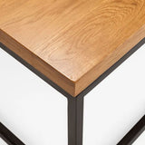 Wooden Coffee Table Square - Brooklyn