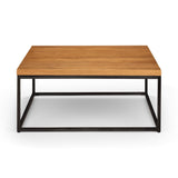 Wooden Coffee Table Square - Brooklyn