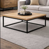 Wooden Coffee Table Square - Brooklyn