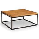 Wooden Coffee Table Square - Brooklyn