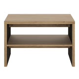 Wooden Coffee Table Square With Shelf - Shetland