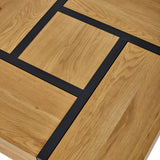 Wooden Coffee Table With Storage Square - Tahoe