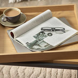 Wooden Coffee Table With Storage Tray - Reuben