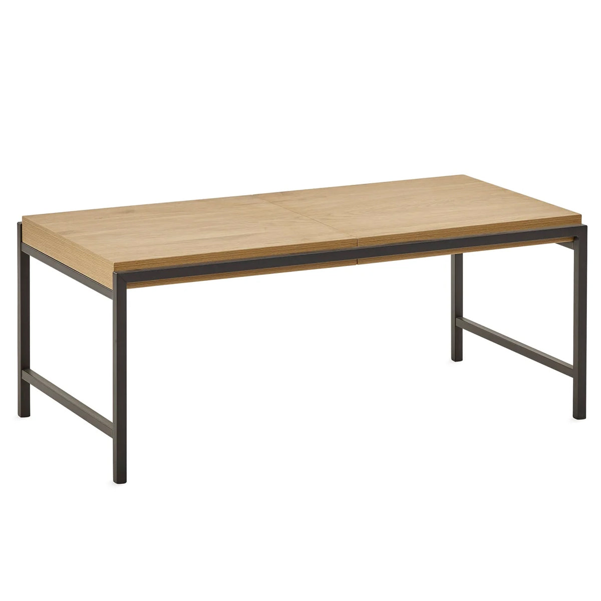 Wooden Coffee Table With Storage Tray - Reuben