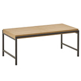 Wooden Coffee Table With Storage Tray - Reuben