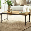 Wooden Coffee Table With Storage Tray - Reuben