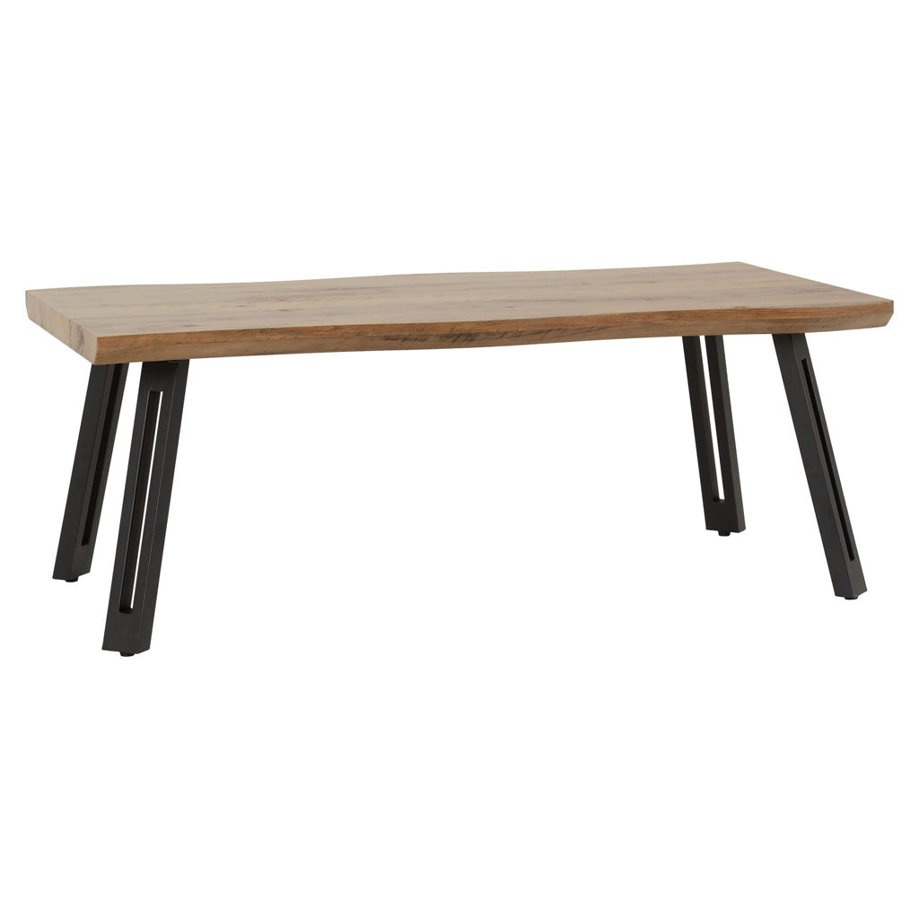 Wooden Coffee Table Wave Edge - Quebec