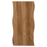 Wooden Coffee Table Wave Edge - Quebec