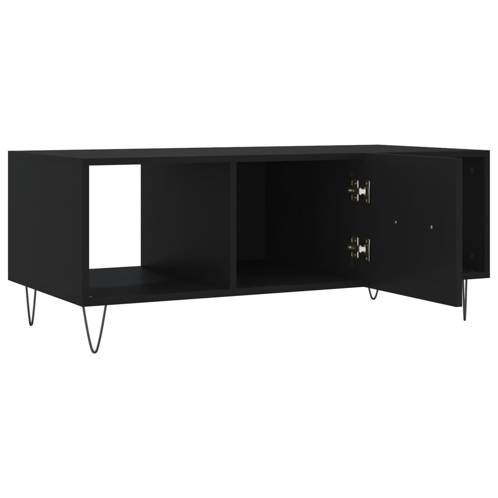 Wooden Coffee Table 102cm Wide With 1 Door - Vantage Home