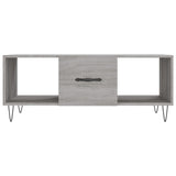Wooden Coffee Table 102cm Wide With 1 Door - Vantage Home