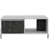 Wooden Coffee Table With 1 Drawer - Dallas