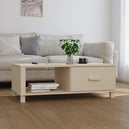 Wooden Coffee Table With 1 Drawer - Hamar