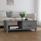 Wooden Coffee Table With 1 Drawer - Hamar