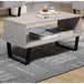 Wooden Coffee Table With 1 Shelf - Texas
