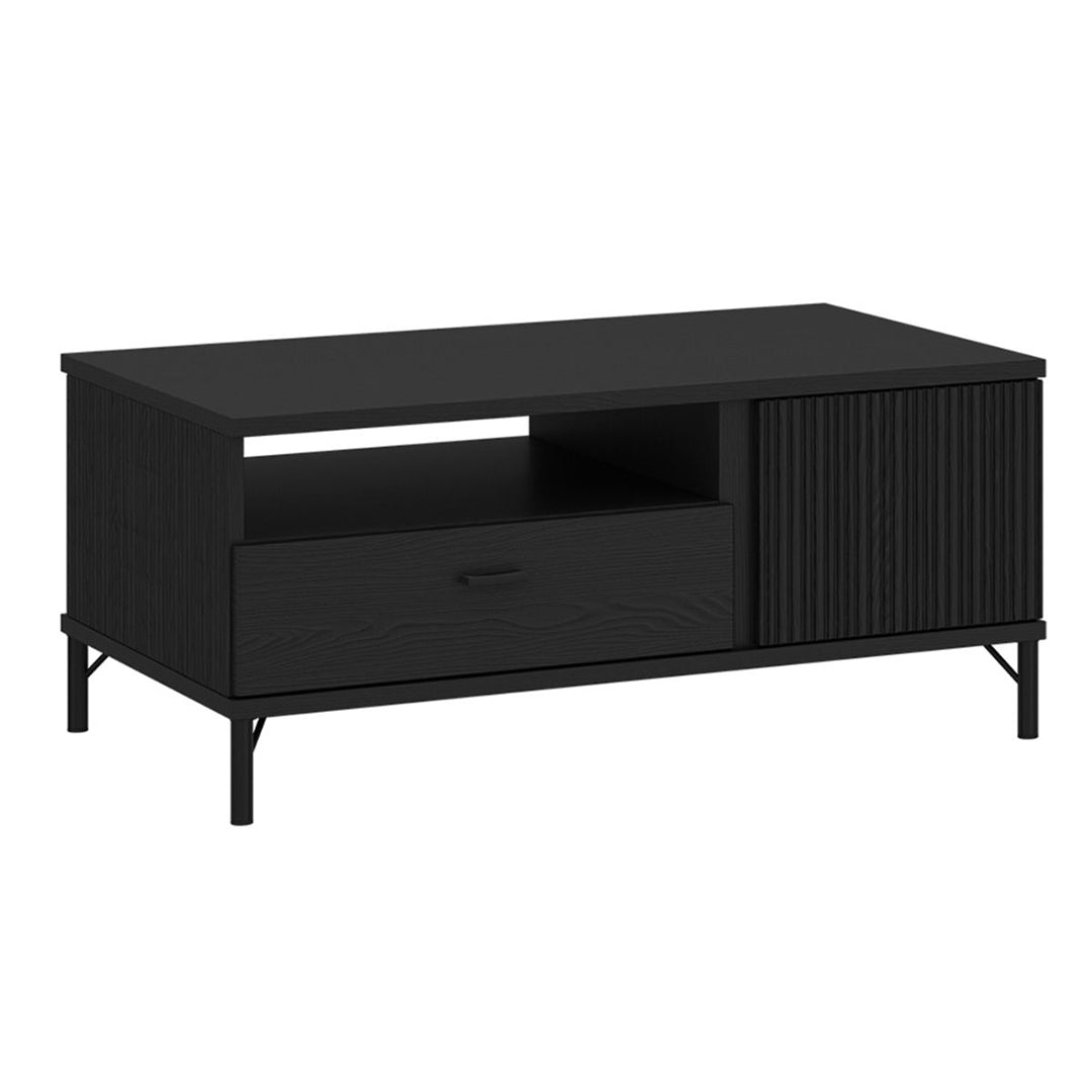 Wooden Coffee Table With 2 Doors And 1 Drawer - Lusaka