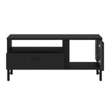 Wooden Coffee Table With 2 Doors And 1 Drawer - Lusaka