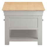 Wooden Coffee Table With 2 Drawers - Bordeaux