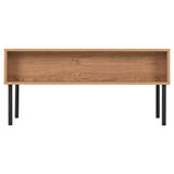 Wooden Coffee Table With 2 Drawers - Leon