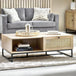 Wooden Coffee Table With 2 Drawers - Padstow