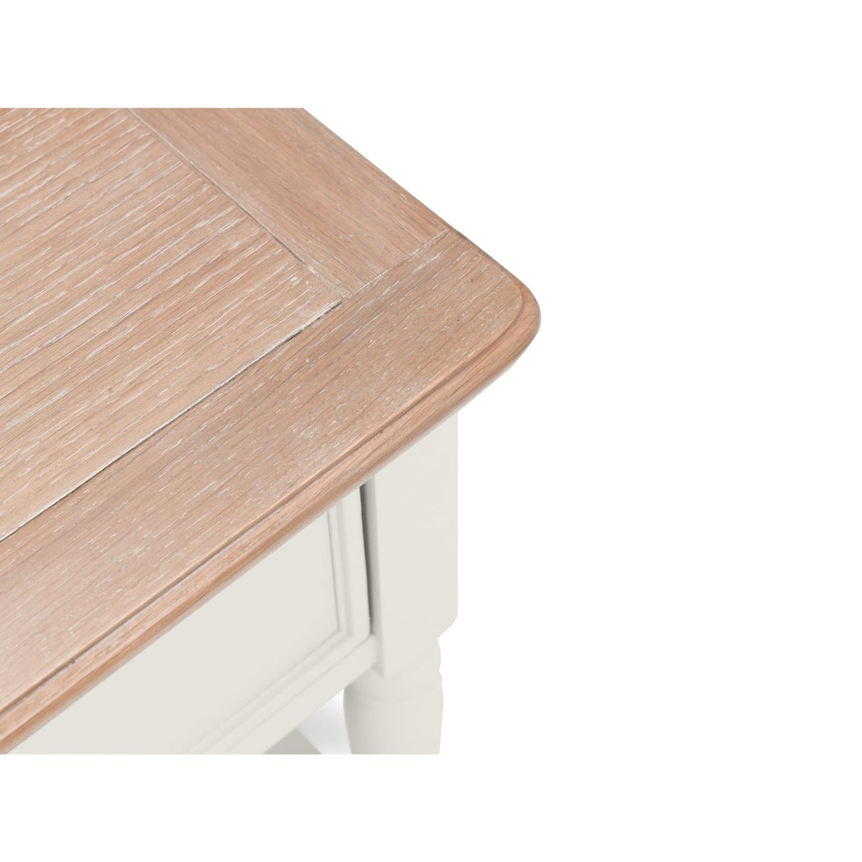 Wooden Coffee Table With 2 Drawers - Provence