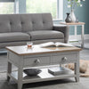 Wooden Coffee Table With 2 Drawers - Richmond