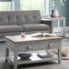 Wooden Coffee Table With 2 Drawers - Richmond