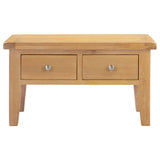 Wooden Coffee Table With 2 Drawers - Windsor