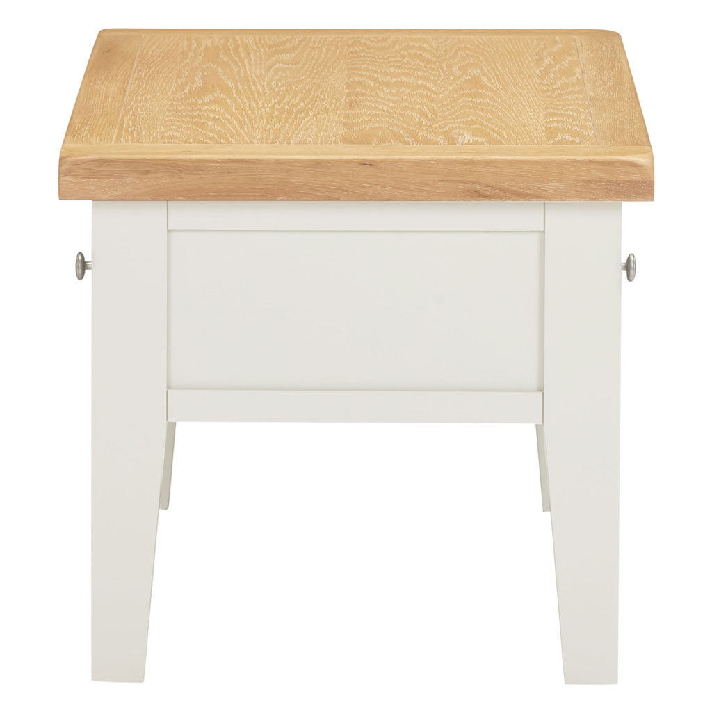 Wooden Coffee Table With 2 Drawers - Windsor