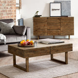 Wooden Coffee Table With 2 Drawers - Woburn