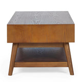 Wooden Coffee Table With 4 Drawers - Lowry