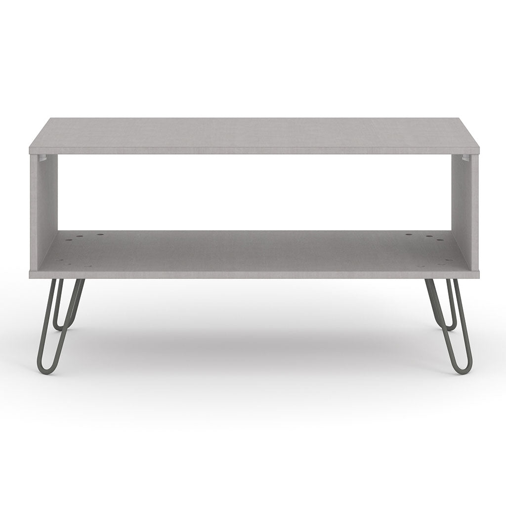 Wooden Coffee Table With Shelf - Augusta