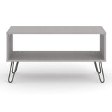 Wooden Coffee Table With Shelf - Augusta