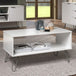 Wooden Coffee Table With Shelf - Augusta
