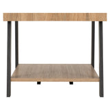 Wooden Coffee Table With Undershelf - Eddie