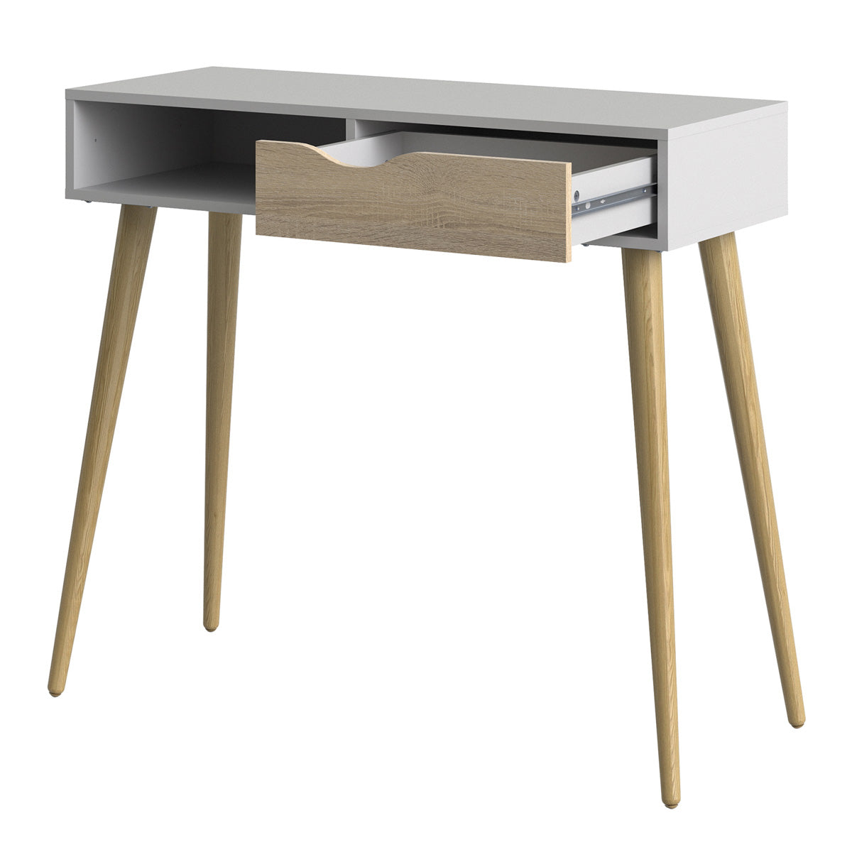 Wooden Console Table With 1 Drawer And 1 Shelf - Oslo
