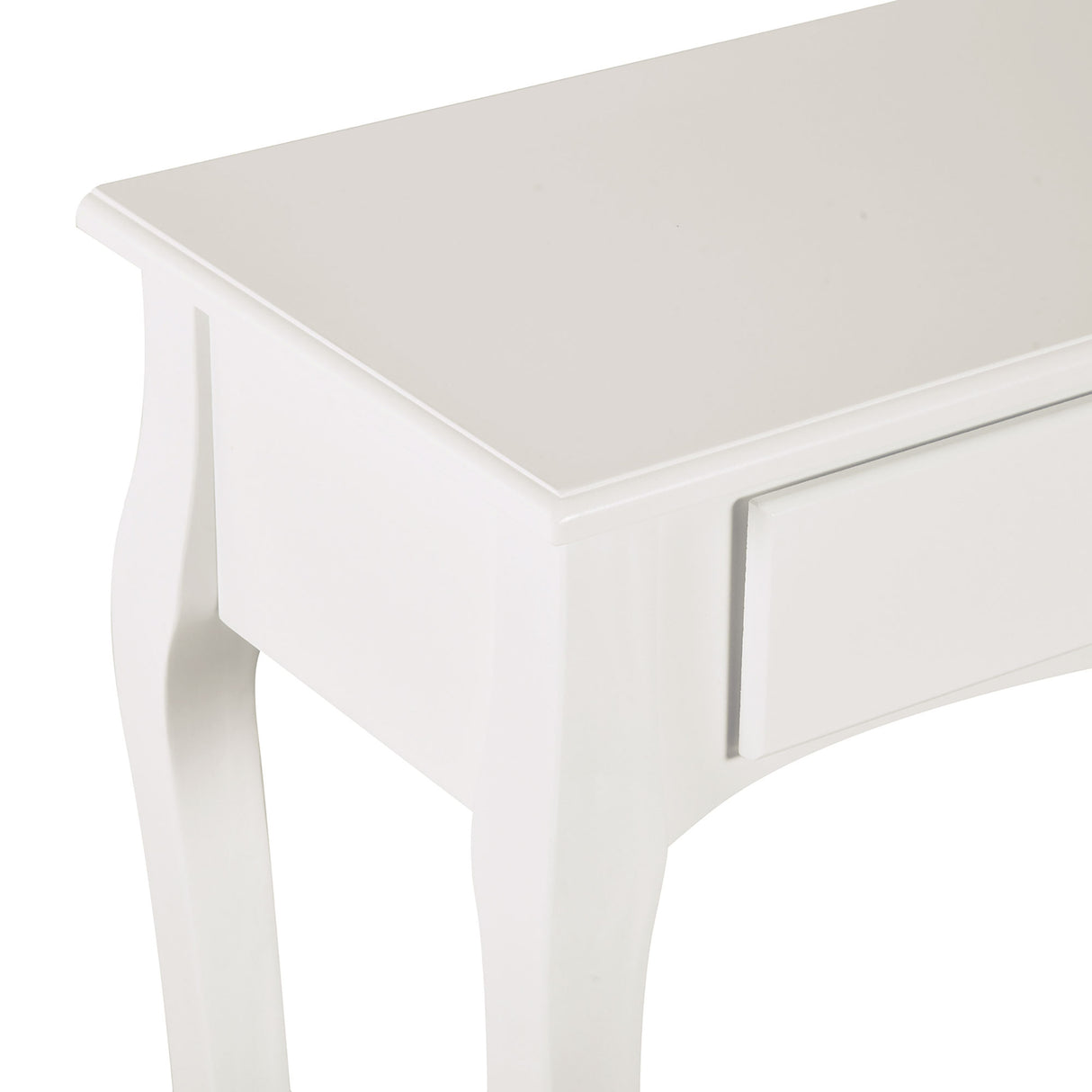 Wooden Console Table 100cm Wide With 2 Drawers - Velmora