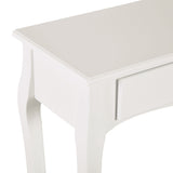 Wooden Console Table 100cm Wide With 2 Drawers - Velmora