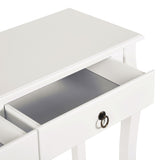 Wooden Console Table 100cm Wide With 2 Drawers - Velmora