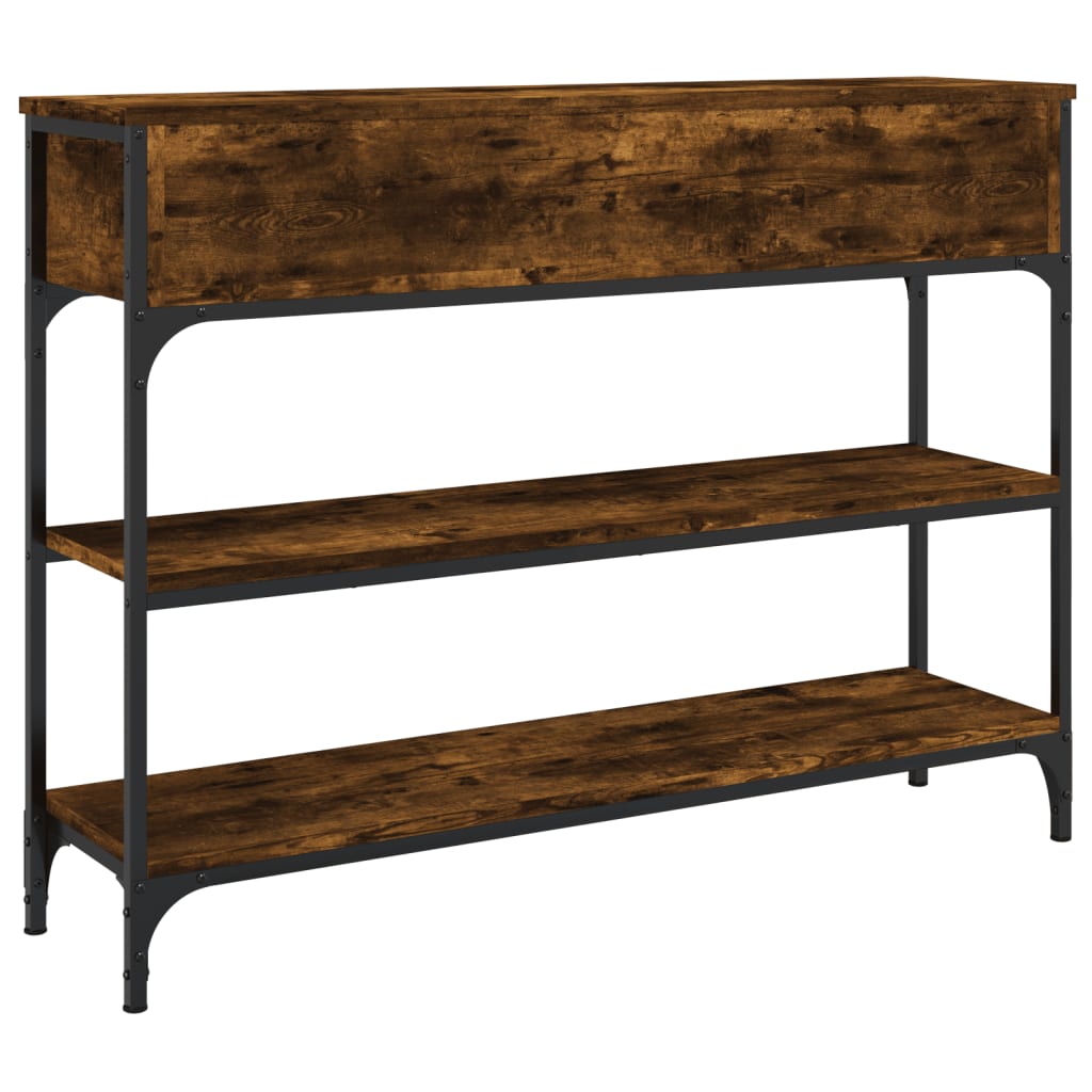 Wooden Console Table 100cm Wide With 2 Drawers - Vantage Home