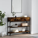 Wooden Console Table 100cm Wide With 2 Drawers - Vantage Home