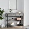 Wooden Console Table 100cm Wide With 2 Drawers - Vantage Home