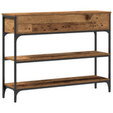 Wooden Console Table 100cm Wide With 2 Drawers - Vantage Home