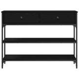 Wooden Console Table 100cm Wide With 2 Drawers - Vantage Home