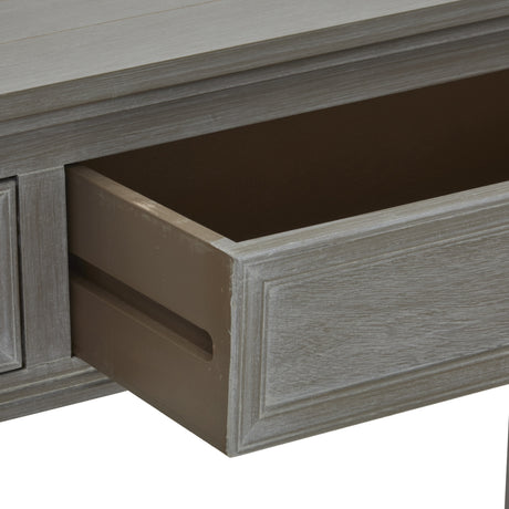 Wooden Console Table 110cm Wide With 2 Drawers - Serene