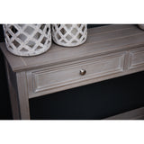 Wooden Console Table 110cm Wide With 2 Drawers - Serene